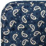 Blue Volutes cotton Potholder - Provencal design