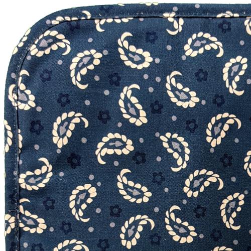 Blue Volutes cotton Potholder - Provencal design