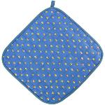 Blue Quilted Potholder - Provencal design Esterel