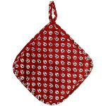 Red Bonis Cotton Potholder - Provencal design