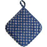 Blue Bonis cotton Potholder - Provencal design